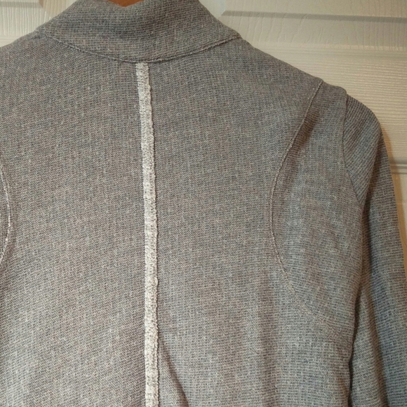 Eric Alexandre Heathered Grey Zip Up - Picture 7 of 9